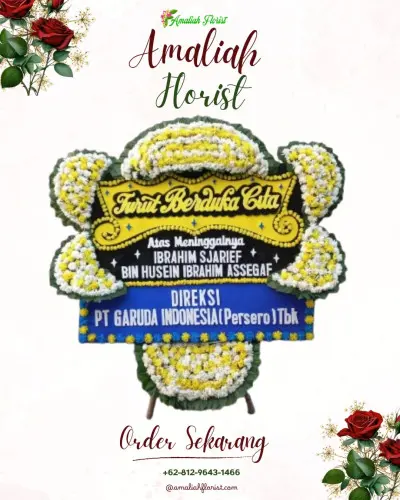 Papan Bunga Duka di Peliatan